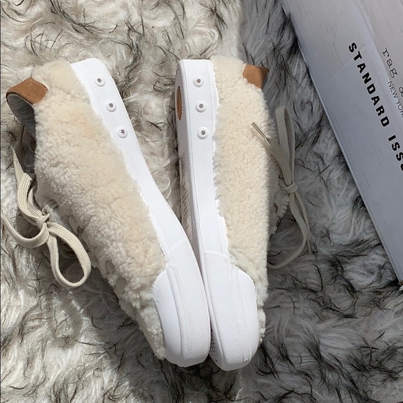 Rag & Bone Standard Issue Shearling Sneakers - Picture 3 of 8